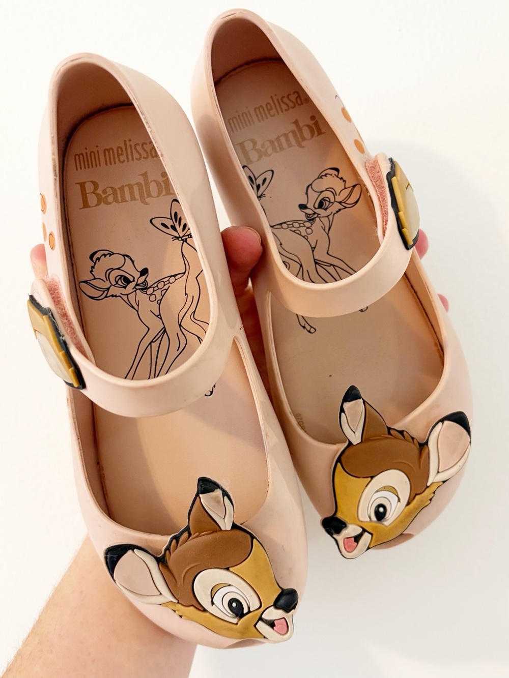 Size 12 • Mini Melissa x Disney Bambi shoes size 12